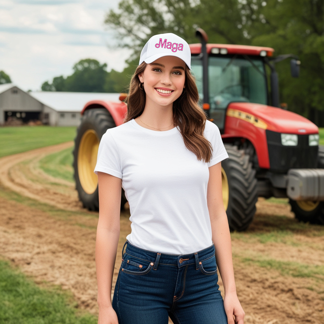 MAGA Barbie Style Baseball Hat